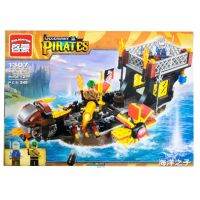 ProudNada Toys ของเล่นเด็กชุดตัวต่อเลโก้เรือมังกรโจรสลัด(กล่องใหญ่)  ENLIGHTEN LEGENDARY PIRATES 1307 345 PCS