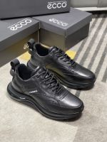 Original Ecco  ผู้ชาย  Fashion Shoes casual shoes sports running shoes sneakers Leather shoes LY1108013