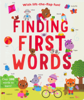 Finding first words hardcover paperboard flipping books for 3-5-year-old childrens Enlightenment reading enlightenment English vocabulary genuine preschool English learning picture books English original imported books picture books