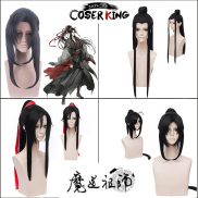 COSER KING Store MO DAO ZU SHI Cosplay Wig Hair Wei Wuxian Weiwuxian