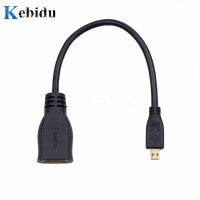 【Worth-Buy】 【New arrival】 Kebidu สาย HDMI Type D ตัวผู้ขนาด6นิ้ว6 ชนิดอะแดปเตอร์ตัวเมีย