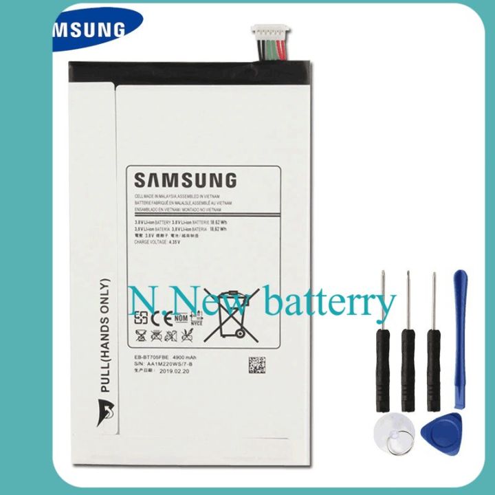 แบตเตอรี่-samsung-original-eb-bt705fbc-eb-bt705fbe-สำหรับ-samsung-galaxy-tab-s-8-4-t700-t705-4900mah