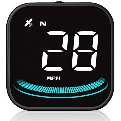 Digital GPS Speedometer สำหรับรถบรรทุกทุกคัน Car HUD Head Up Display 2 ”USB Digital GPS Speedometer พร้อมทิศทางการขับขี่ Over-Speed และ Fatigued Driving Alarm Digital GPS Speedometer สำหรับรถยนต์ทุกคัน