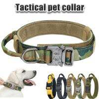 ☽☸ Tactical Dog Collar German Shepard Labrador Dog Collar for Medium Large Dogs Pet Dog Walking Training Collar with Control Handle