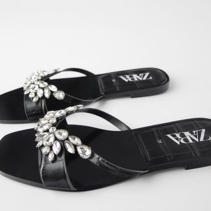 summer-new-flat-shoes-rhinestone-fairy-style-high-end-shoes-slippers-womens-black-outerwear