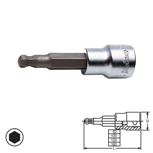 koken-3011m-62-7-nbsp-บ๊อกเดือยโผล่หัวบอลล์-nbsp-6p-3-8-62-7mm-moderntools-official