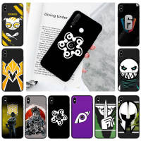 YU178 Rainbow Six Black อ่อนนุ่ม เคสโทรศัพท์ หรับ Samsung A01 A50S A31 M31 M21 A51 A10S A30S A11 A20 A50 A21S A21 M30 A71 A20S A70 M30S A30 A10 M51 ปก