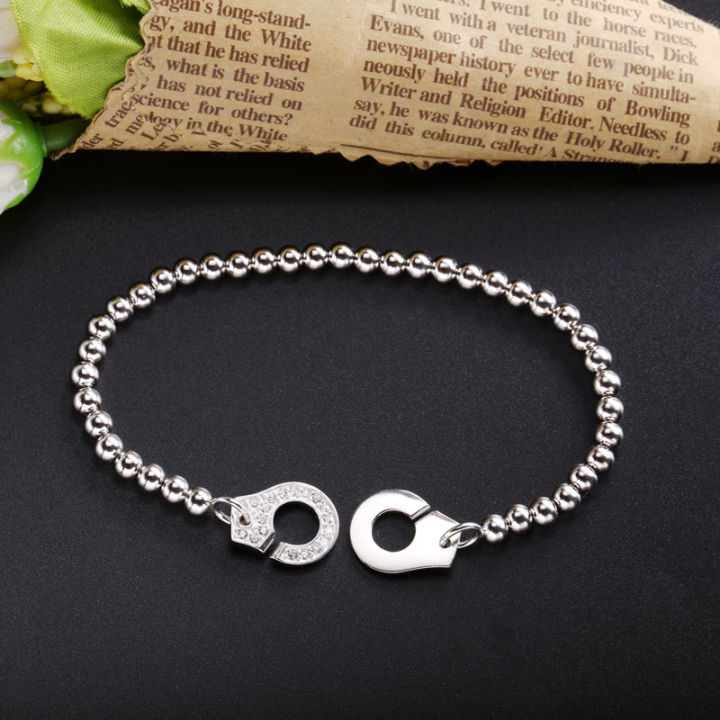 moonmory-france-popular-925-sterling-silver-handcuff-bracelet-for-women-many-silver-beads-chain-handcuff-bracelet-menottes