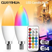 [HOT QQZIWWUJJWG 104] E12/E14/E26/E27/B22หลอดไฟ LED เทียนสีในร่มนีออนเข้าสู่ระบบหลอดไฟ RGB เทปที่มีตัวควบคุมหรี่แสงได้สมาร์ทโคมไฟสำหรับบ้าน