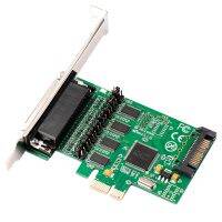 PCIE Serial Rs232 Ports Adapter Card Pcie X1 I/O Controller Card 4 DB 9 Bracket PCI Express WCH384 Chipset