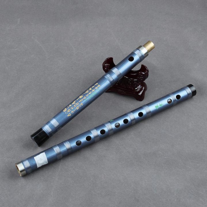 cdefg-ขลุ่ยสีน้ำเงินทำด้วยมือไม้ไผ่เครื่องดนตรีขลุ่ยขลุ่ยสำหรับมืออาชีพ-dizi-กับสายยังเหมาะสำหรับผู้เริ่มต้น