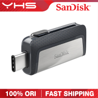 SanDisk Ultra 16/32/64/128GB ไดรฟ์คู่ USB Type-C ไดรฟ์ปากกา USB Flash Storage