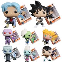 2023 New Dragon Ball Z Figure SUPER SAIYAN Trunks Goku Hitto Whis Fight PVC Action Figure Toys Collection Dolls Gifts for Kids