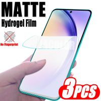 3PCS Matte Hydrogel Film For Samsung Galaxy A54 A34 A24 A14 A73 A53 A33 23 A13 A52 A52S 5G Frosted Safety Protector Soft Film