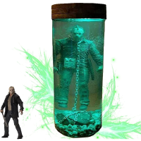 Jason Voorhees Collector Water Lamp Water Lamp Statue Ornament Friday Jason Horror Figurine Light Halloween Xmas Gift Room Decor