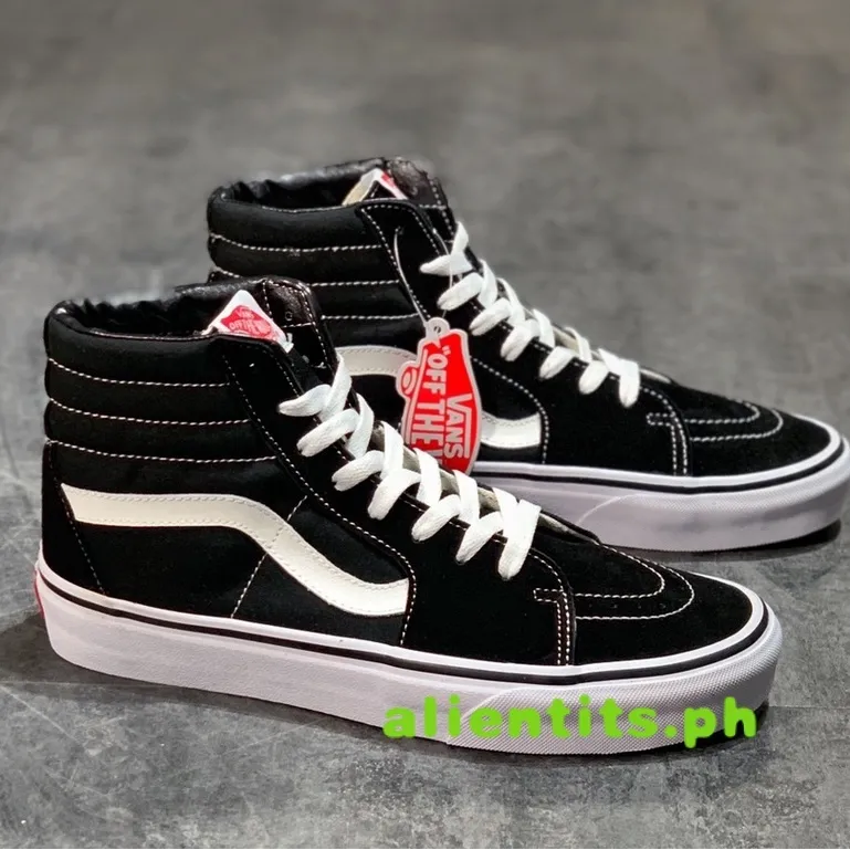 high cut vans shoes