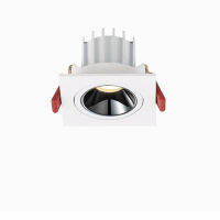 LED downlight Simpledoble cabeza empotrada LED Downlight de techo foco LED Anti-Glare Luz de punto de mazorca interior accesor