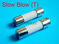 1pc 5x20mm Ceramic Fuse 5mm x 20mm Slow Blow T Type 2A/3.15A/4A/5A/6.3A/8A/10A 250V