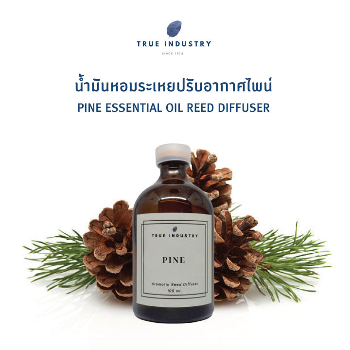 น้ำมันหอมระเหย-ไพน์-สำหรับปรับอากาศ-pine-essential-oil-reed-diffuser