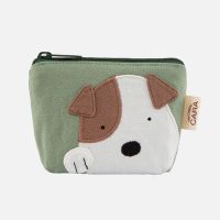 Japanese Kara Cat Coin Purse Original Youth Zipper Cartoon Dog Cute Animal Female Mini Kabu Bag Headphone Bag 【OCT】