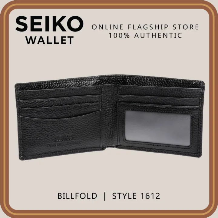 Seiko Wallet - Genuine Leather Billfold 1612 | Lazada PH