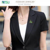 RTSU เข็มกลัดประดับพลอยเทียมการจัดสีอัญมณีคริสต์มาสหมุดเข็มกลัดสำหรับภรรยาพ่อแม่ลูกสาวเพื่อนเพื่อนร่วมงาน