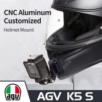 Camsteer AGV K5S K5 Casco Moto Personalizzato Mento In Alluminio Per Fotocamera Gopro Hero 11 10 9 8 Insta360 X2 X3 DJI