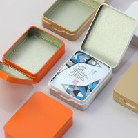 New Tin Storage Boxes Small Metal Storage Box Jewelry Keys Coins Box Wedding Candy Storage Tin Can Organizer Home Storage 1Piece Storage Boxes