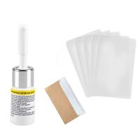 DIY Car Windshield Repair Tool Auto Glass Repair Fluid Windscreen Glass Scratch Crack Restore Window Screen Resin+blade+strips Adhesives Tape