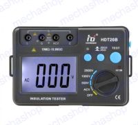 เมกกะโอห์มมิเตอร์ เครื่องวัดความเป็นฉนวน Insulation Tester Professional HD HDT20B Insulation Resistance Tester Meter Megohmmeter Voltmeter 2500V w/