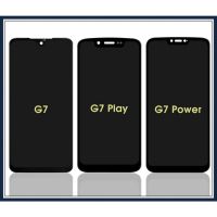 POWER หน้าจอสัมผัส G 7 Play สําหรับ Moto G 7 Plus Lcd Display G7