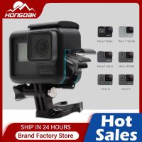 ❃✱ GoPro อุปกรณ์เสริมกรอบป้องกันสำหรับ GoPro Hero 7 6 5 กล้องวิดีโอสีดำสำหรับ GoPro Hero5 6 7 Action Camera