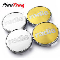 4Pcs 60Mm 56Mm Radi8 Wheel Center Caps For Legacy GT MSW Wheels Emblem Auto Rim Hub Cap Accessories