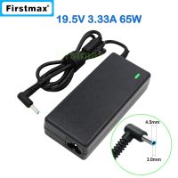 19.5V 3.33A 65W Charger Laptop อะแดปเตอร์แปลงไฟ AC สำหรับ HP Pavillion 14 N000 15 Aw000 15 N000 N200 15 N300ทัชอร์อัลตร้าบุ๊ค