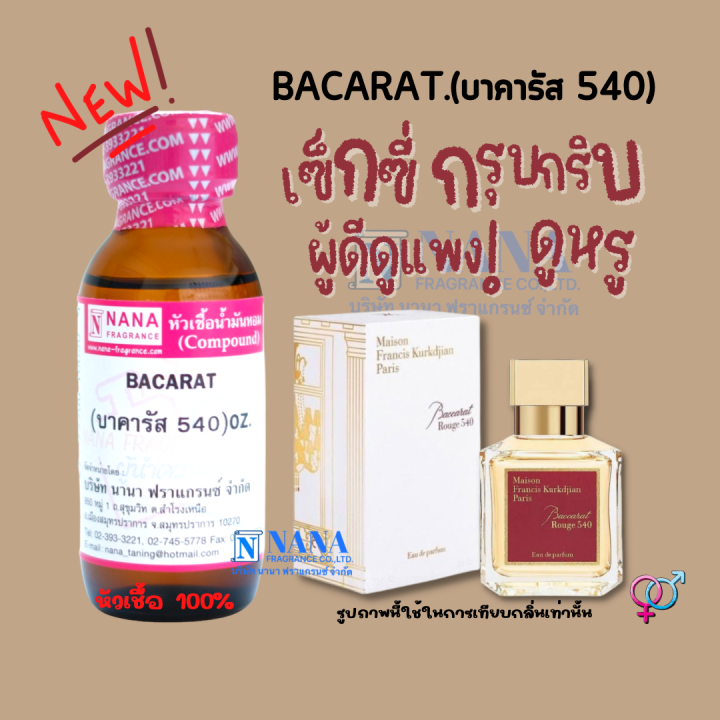 หัวเชื้อน้ำหอม-100-กลิ่นบาคารัส-540-bacarat-540