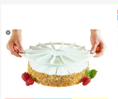 วงแบ่งชิ้นเค้ก 10,12,  วงแบ่งเค้ก10ชิ้น วงแบ่งเค้ก12ชิ้น ที่แบ่งชิ้นเค้ก ที่แบ่งช่องเค้ก อุปกรณ์ตัดแบ่งเค้ก DKBK-0001
