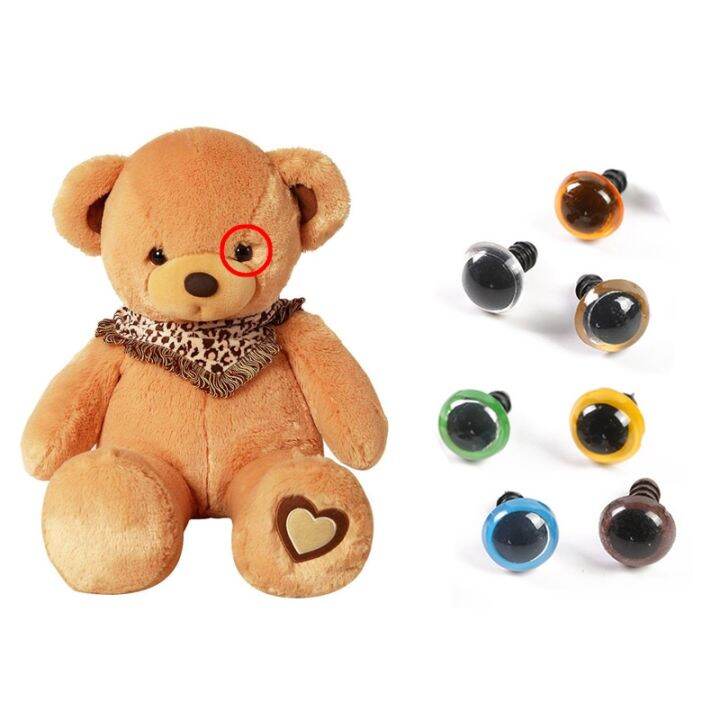 Amigurumi Eyes Safety Plastic Toys Craft Eyes Stuffed Animals 50pcs