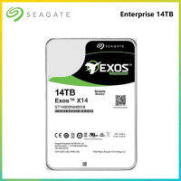 Seagate Enterprise 14TB Galaxy Helium เพื่อส่งเดสก์ท็อปฮาร์ดไดรฟ์การตรวจสอบ ST14000NM0018อาร์เรย์ NAS