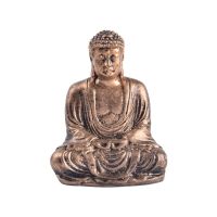 Meditating Buddha Statue Figurine, Sitting Resin Zen Sculpture Decoration for Home Garden Patio
