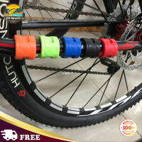 สติกเกอร์โซ่แหวนยามป้องกันการชนกันของยางตะเกียบหน้าจักรยานบนถนน MTB หลังอุปกรณ์จักรยานเสือภูเขา