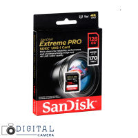 Sandisk EXTREME® PRO V3 128GB SDXC UHS-I Card - 170MB/s  รับประกัน 5 ปี