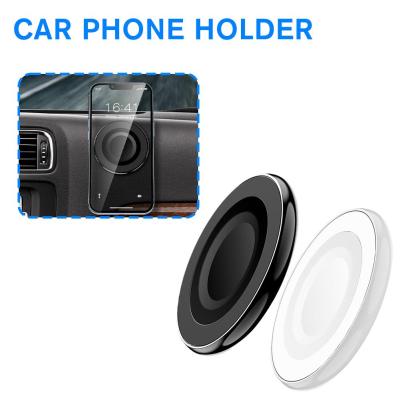Strong Magnetic Ring Wall Phone Holder Sticker for magsafe Iphone 14 13 12 Pro Max Mini For Samsung Powerful Magnet Car Mount Car Mounts
