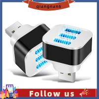 QIANGNAN6แบบพกพาขนาดเล็กตัวขยาย USB USB ความเร็วสูงฮับ2.0 3ตัวแยกพอร์ตช่องเสียบมินิฮับที่ชาร์จในโทรศัพท์มือถือ