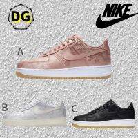 RT 2023【Original】 ◑◑◑◑CL0T-X A F 1 Rose Gold Tear-Off ผ้าไหมสีแดงสีดำ Unisex Low-Top กีฬารองเท้าผ้าใบ Casual สเก็ตบอร์ดรองเท้า