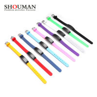 SHOUMAN 9สีที่กำหนดเองปรับแต่งแกะสลักชื่อสร้อยข้อมือสำหรับผู้ชายผู้หญิงเด็กแรงบันดาลใจของขวัญสายรัดข้อมือกำไลข้อมือ