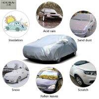 Thick Car Cover 3 Layer Aluminum Foil Waterproof Sun Rain Hail Resistant Auto Cover for car auto-cover