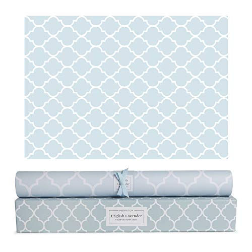 Merriton Scented Drawer Liners, Fresh Scent Paper Liners for Cabinet Drawers, Dresser Shelf, Linen Closet, Perfect for