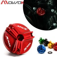 M20x1.5 LOGO quot;XMAX quot;Motorcycle CNC Aluminum Engine Oil Filler Cap Plug Screw Cover For YAMAHA XMAX 300 X-MAX 250