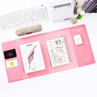 Office Desktop Oversized Mouse Pad Waterproof Computer Dormitory Mat Calendar Leather Desk Mat Desk Organizer Writing Pad