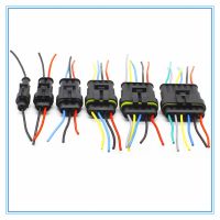 【cw】 1sets wire connector 1 2 3 4 5 6 Way auto Male  amp; Female Electrical Plug with